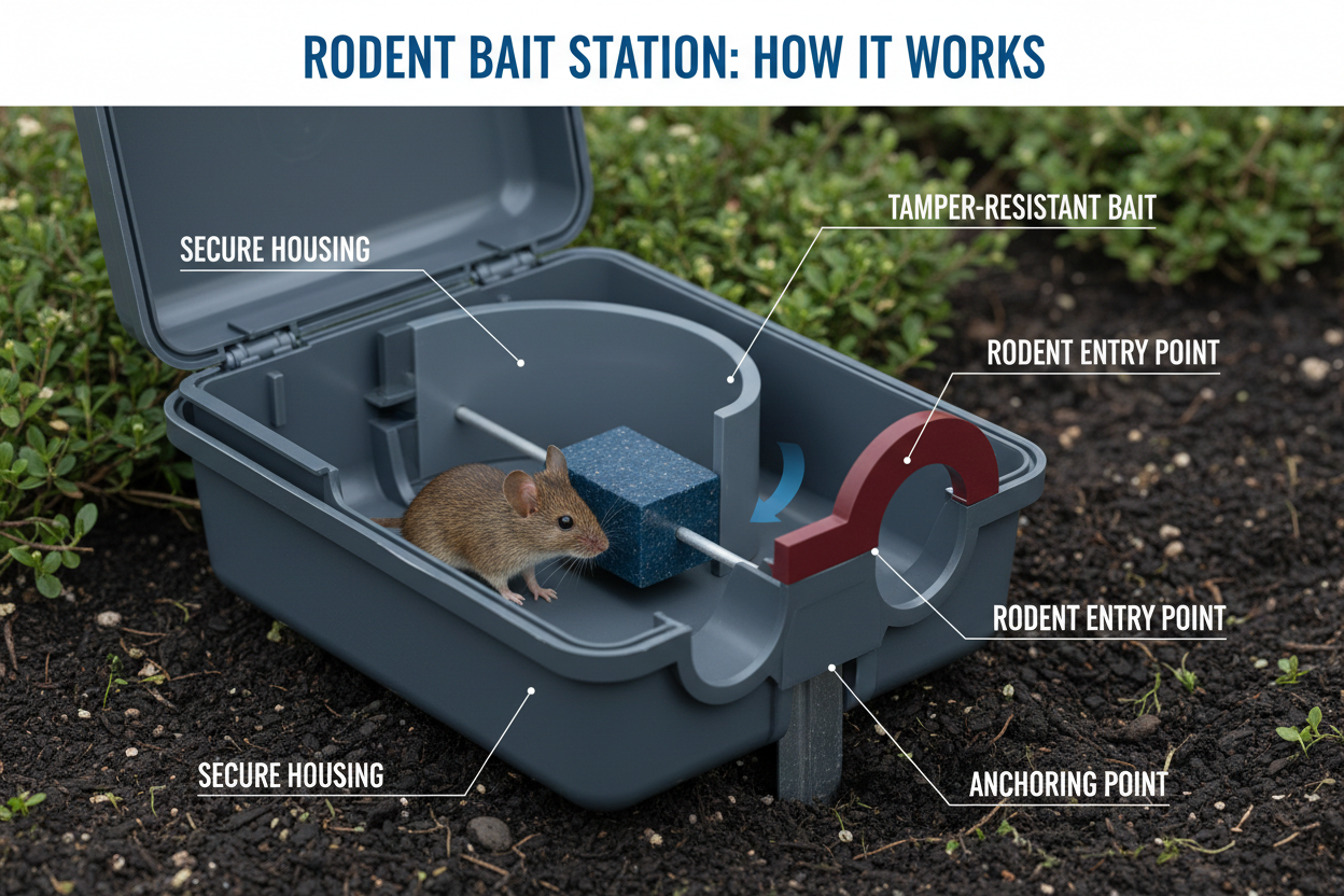 How Rodent Bait Stations Work: A Complete Guide to Effective Rodent Control